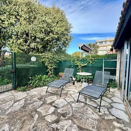 Apartmán L'orangerie, 2 Prs, Jardin, 5 Min Bord De Antibes